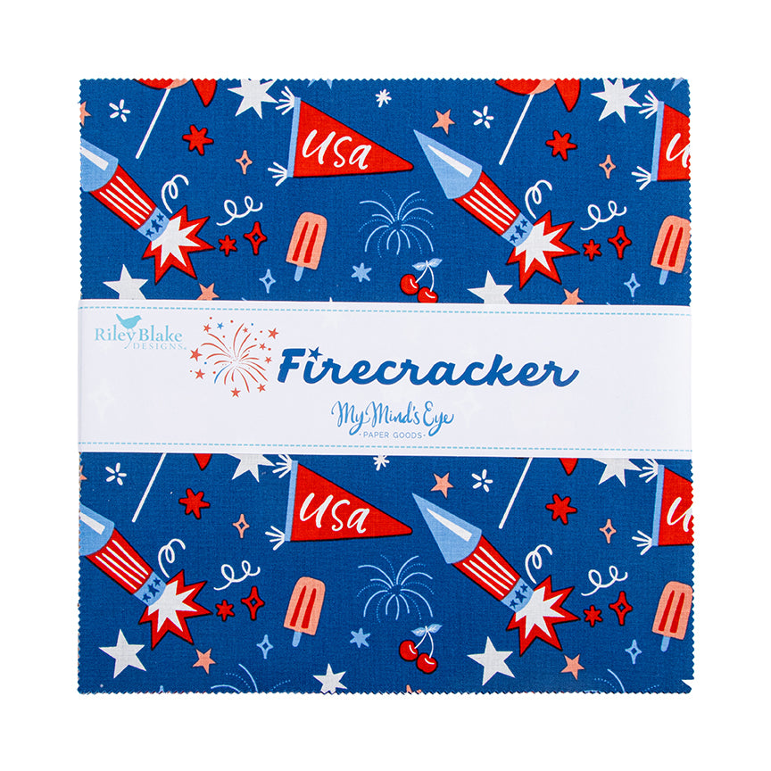 Firecracker 10 Inch Stacker, 42 Pcs.
