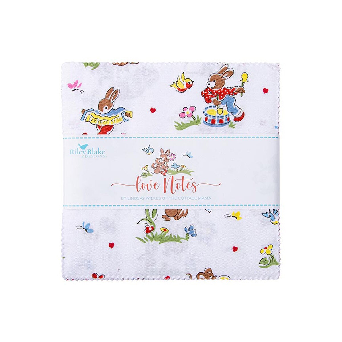 Love Notes 5" Stacker for Riley Blake Designs includes 42 pieces 5-16380-42 by Lindsay Wikes