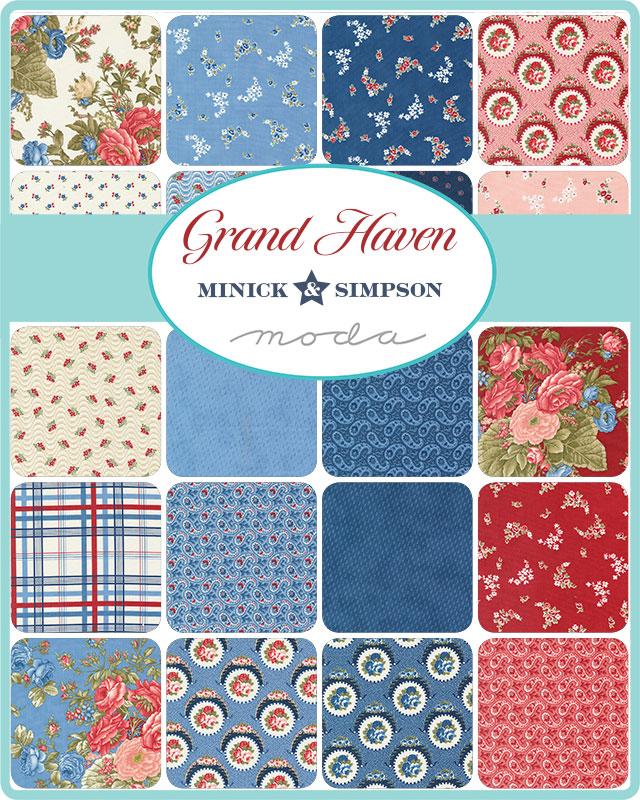 Grand Haven Fat Eighth Bundle cut by Starlit Quilts 34 Prints