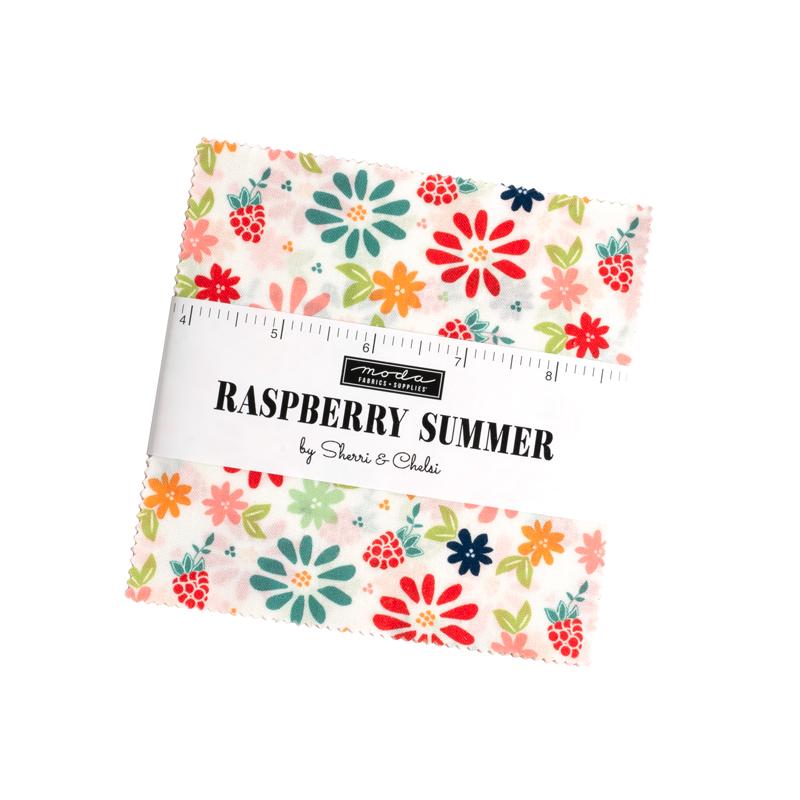 Raspberry Summer 5" Charm Pack by Sherri and Chelsea for Moda Fabrics37690PP Bin 58