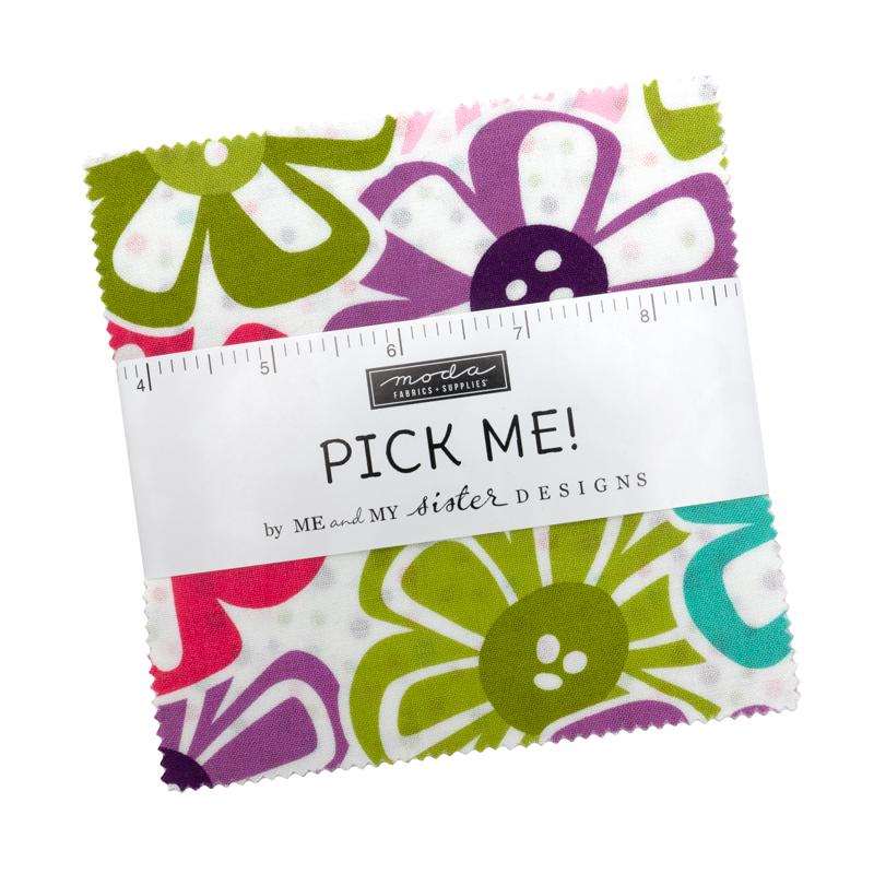 Pick Me 5" Charm Pack by Me and My Sister Designs for Moda Fabircs Bin 32