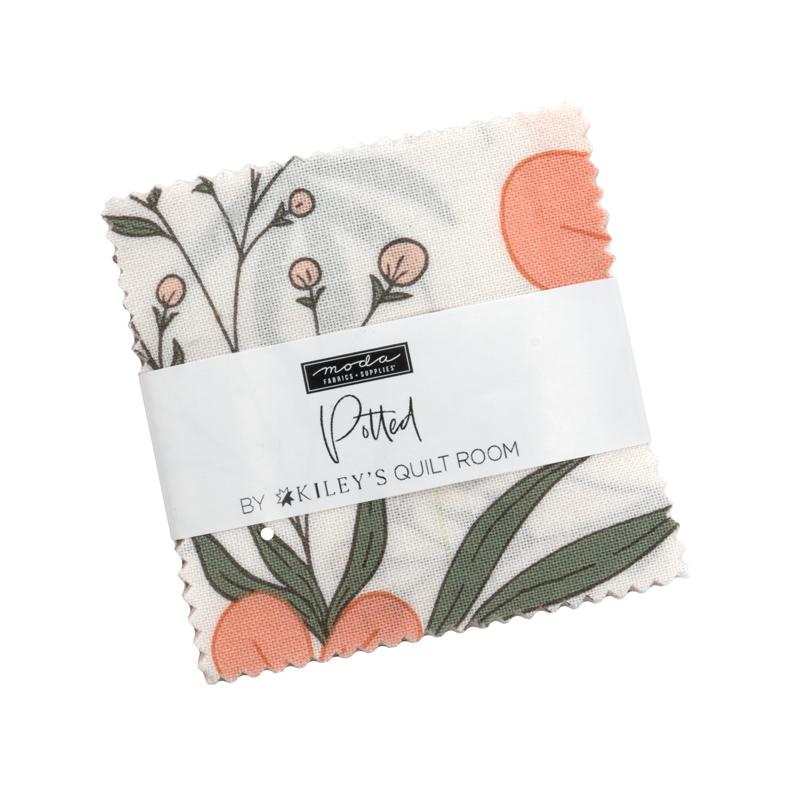 Potted Mini Charm by Kiley's Quilt Room for Moda Fabrics bin 22