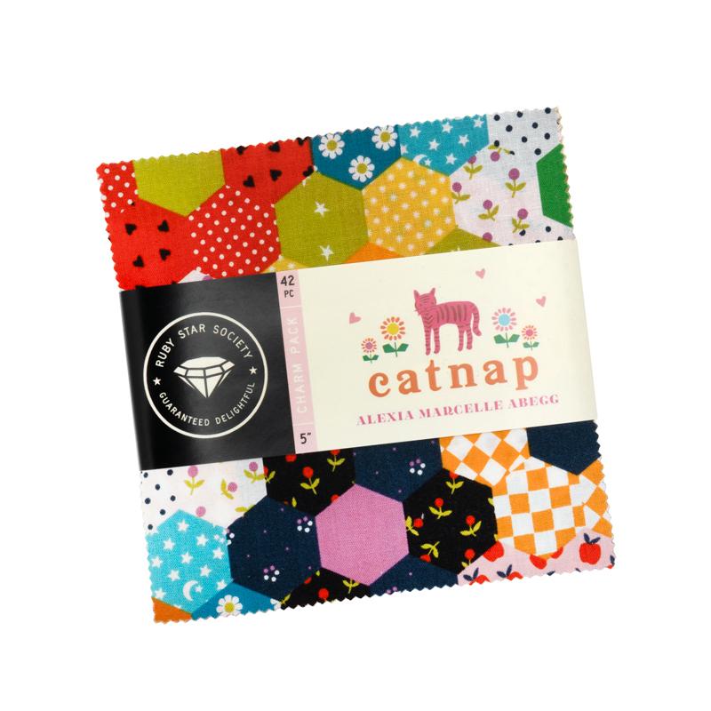 Catnap 5" Charm Pack by Alexia Abegg for Ruby Star Society for Moda Fabrics Bin 40