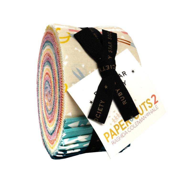 Paper Cuts 2 Jelly Roll by Rashida Coleman Hale for Ruby Star Society and Moda Fabrics