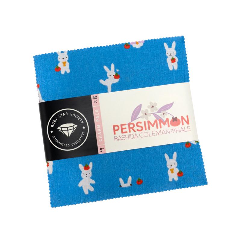 Persimmon 5" Charm Pack RS1118PP by Rashida Coleman Hale for Ruby Star Society Bin 7