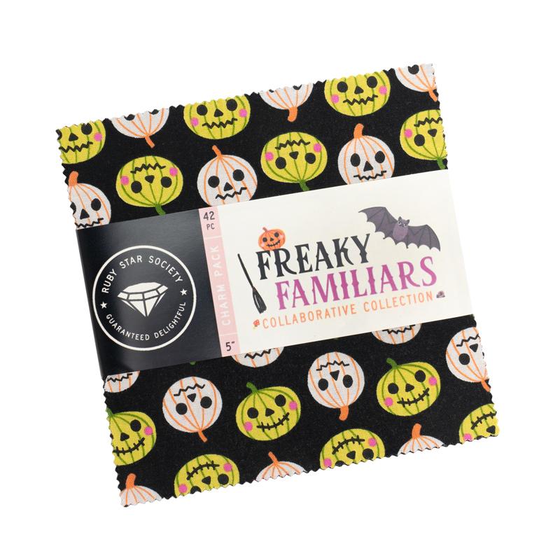 Freaky Familiars 5" Charm Pack RS5190PP by Ruby Star for Moda Fabrics Bin 26