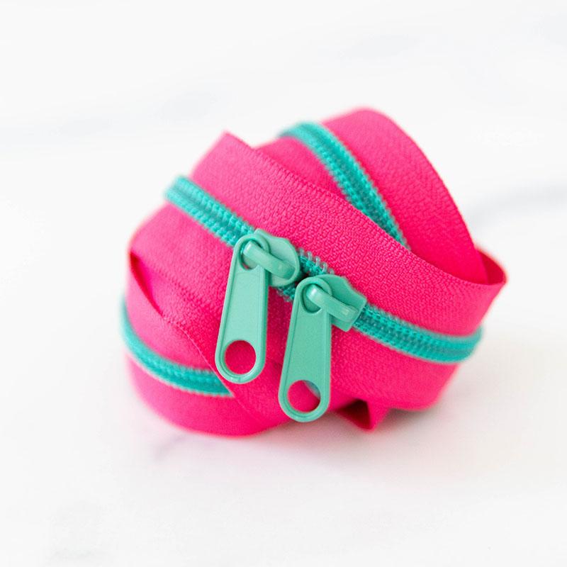 30" Zipper Orangetastic includes 2 zipper pulls - SSCZ10 by Stitch Supply Co.