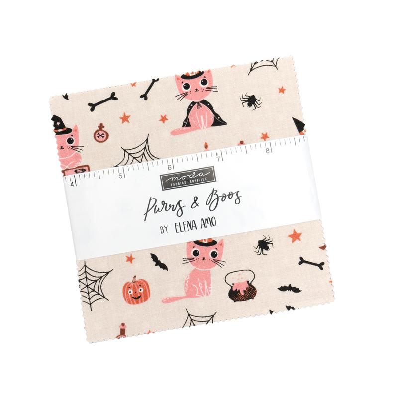 Purrs and Boos Mini Charm Pack 39060MC by Elizabeth Hartman bin 20