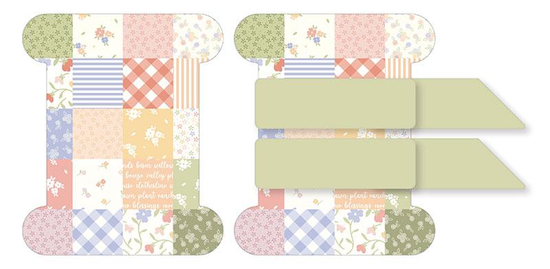 Binding Holder Pastel Prairie Lg MSQL 133N Sew Quilty Life