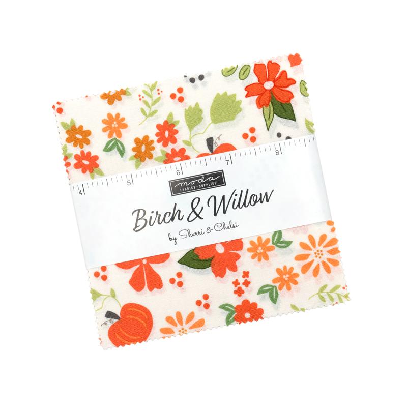 Birch and Willow 5" Charm Pack by Sherri & Chelsi 37720PP for Moda Fabrics bin 53