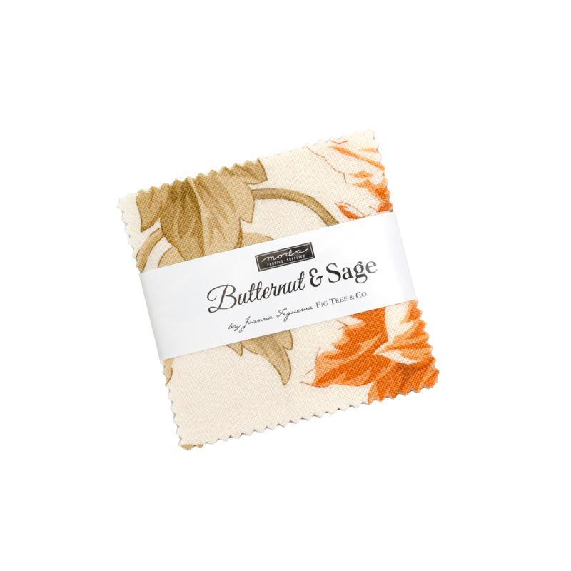 Butternut and Sage Mini Charm Pack by Fig Tree Quilts 35440MC