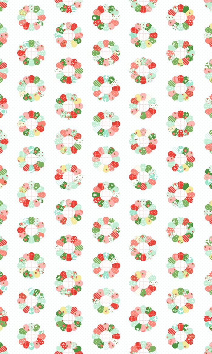 55359 11 Cheater Multi Print - 60 inches wide Sold in 1/2 Yard Increments