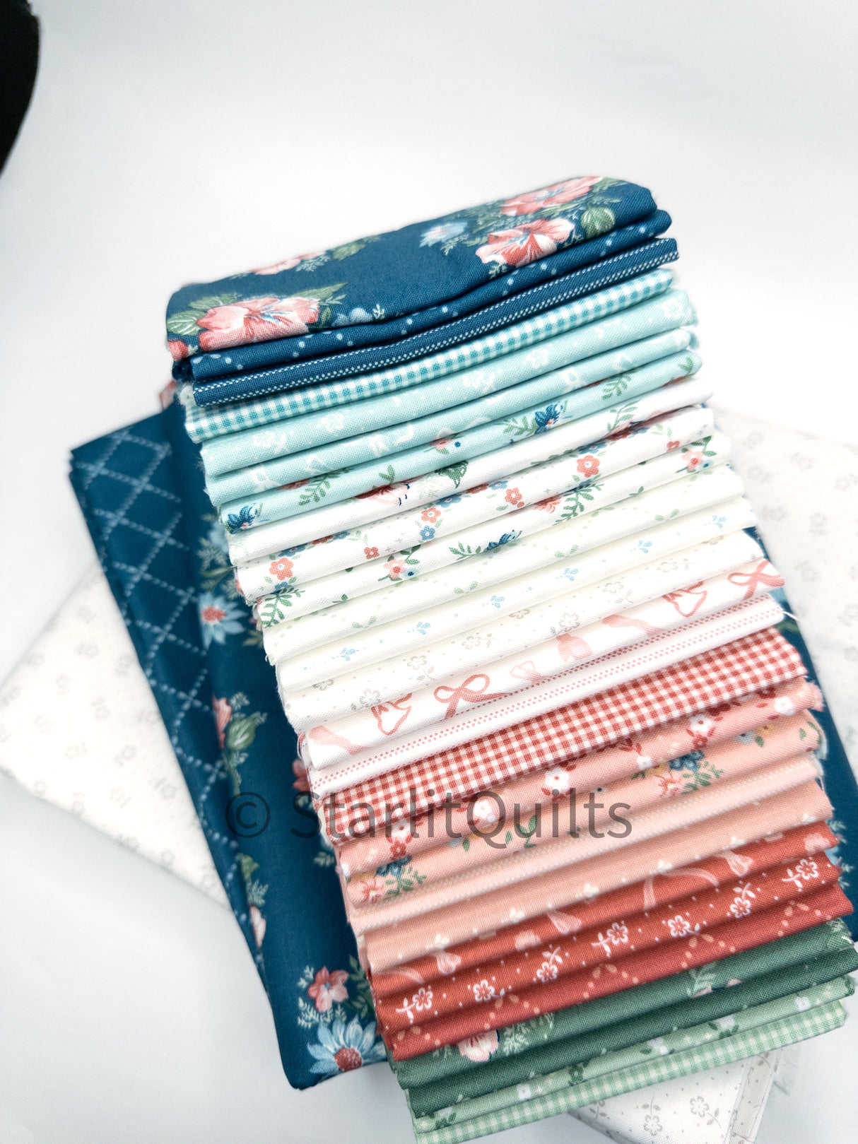 Mary Catherine Fat Quarter Bundle includes 27 Fat Quarters by Amy Smart for Riley Blake Designs