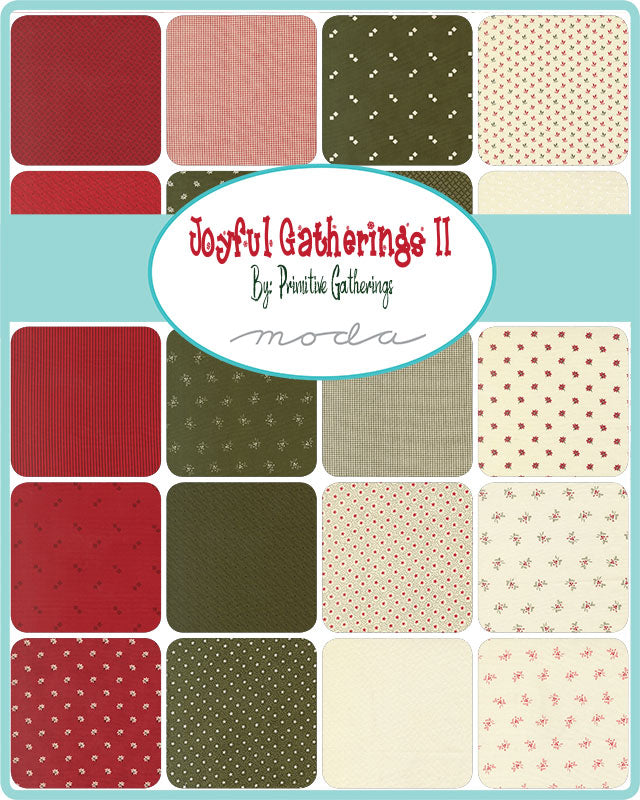 Joyful Gatherings 1/2 yard bundle 30 prints cut by starlit quilts