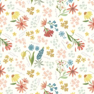 Albion Main Cream Yardage C14590-CREAM by Amy Smart Sold in 1/2 Yard increments