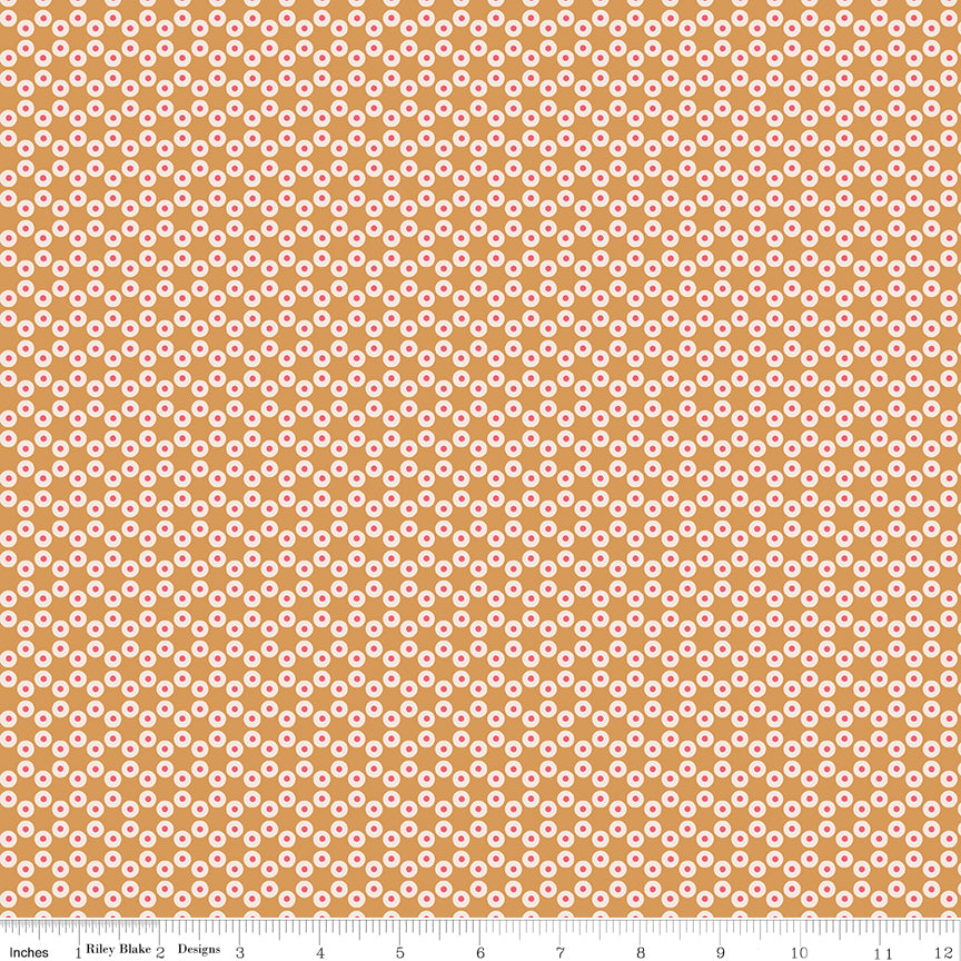 Americana Patriot Cider Yardage C16097-CIDER by Lori Holt for Riley Blake Designs Sold in 1/2 yard increments