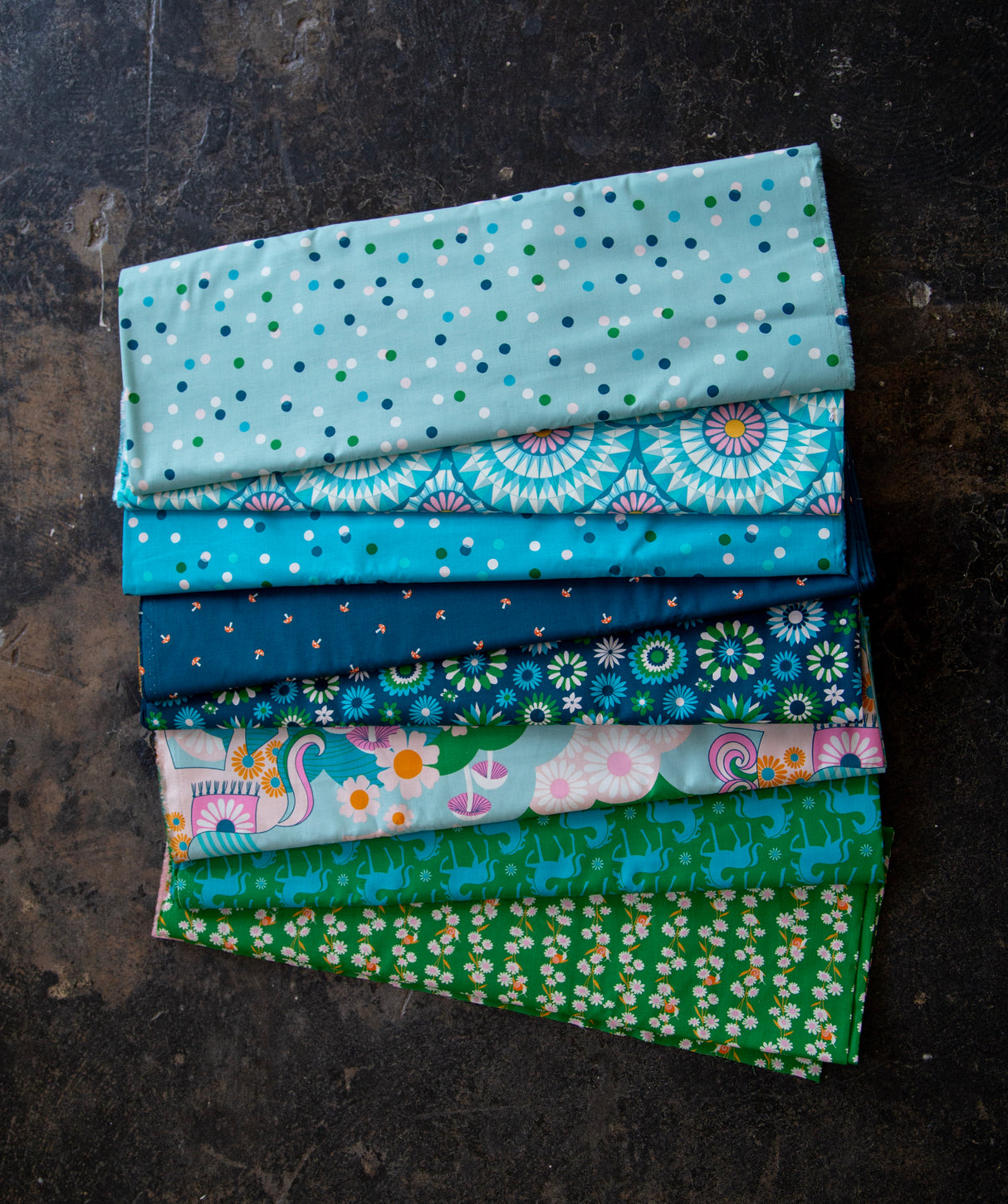 Carousel Half Yard Bundle includes all 23 Prints by Melody Miller Bundler For Ruby Star Society - Custom Cut by Starlit Quilts
