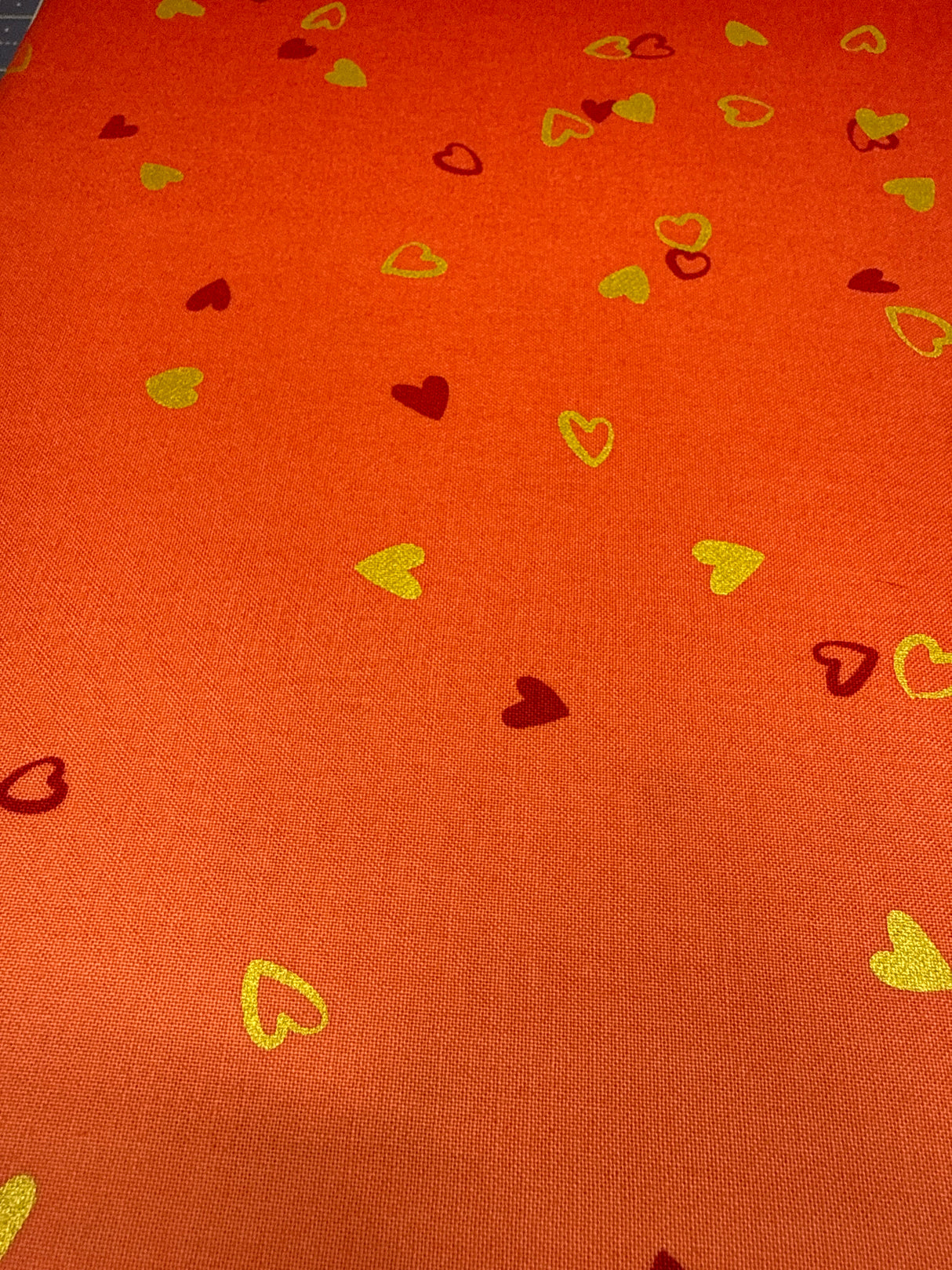 I heart Ombre Metallic 10875-314M Yardage Sold in 1/2 yard increments