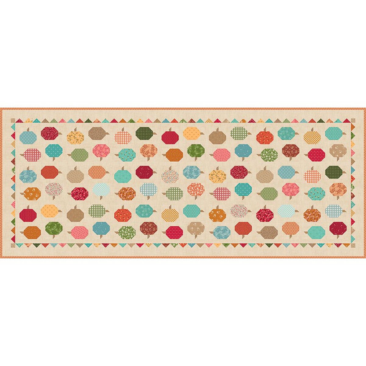 Pumpkin Spice Runner Kit - Baked With Love 34 1/2" x 84 1/2"