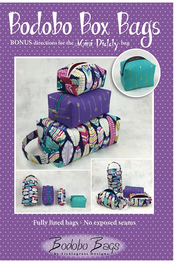 Bodobo Box Bags ## TG-1301 From Bodobo Bags By Natalie Rawlinson, 4 Bag Sizes