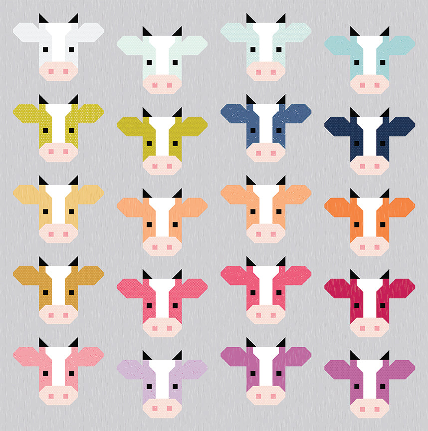 Annabelle Quilt Kit featuring the Essence Collection - kit does NOT includes background fabric