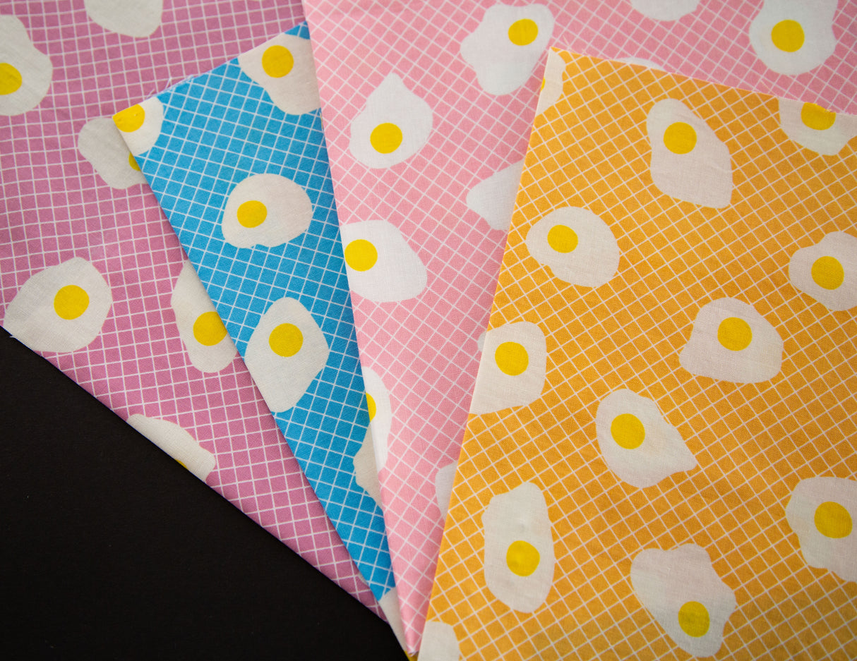 Egg and Friends Fat Eighth Bundle includes 26 Fat Eighths Cut and Packaged by Starlit Quilts by Sarah Watts for Ruby Star Society of Moda Fabrics