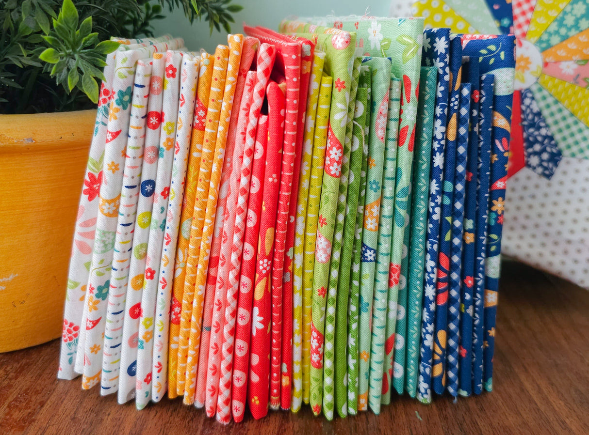 Raspberry Summer Fat Eighth bundle 34 prints
