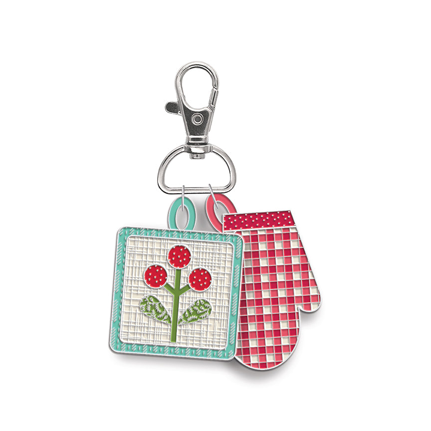 Lori Holt Enamel Happy Charm™ Hot Pads ST-50229