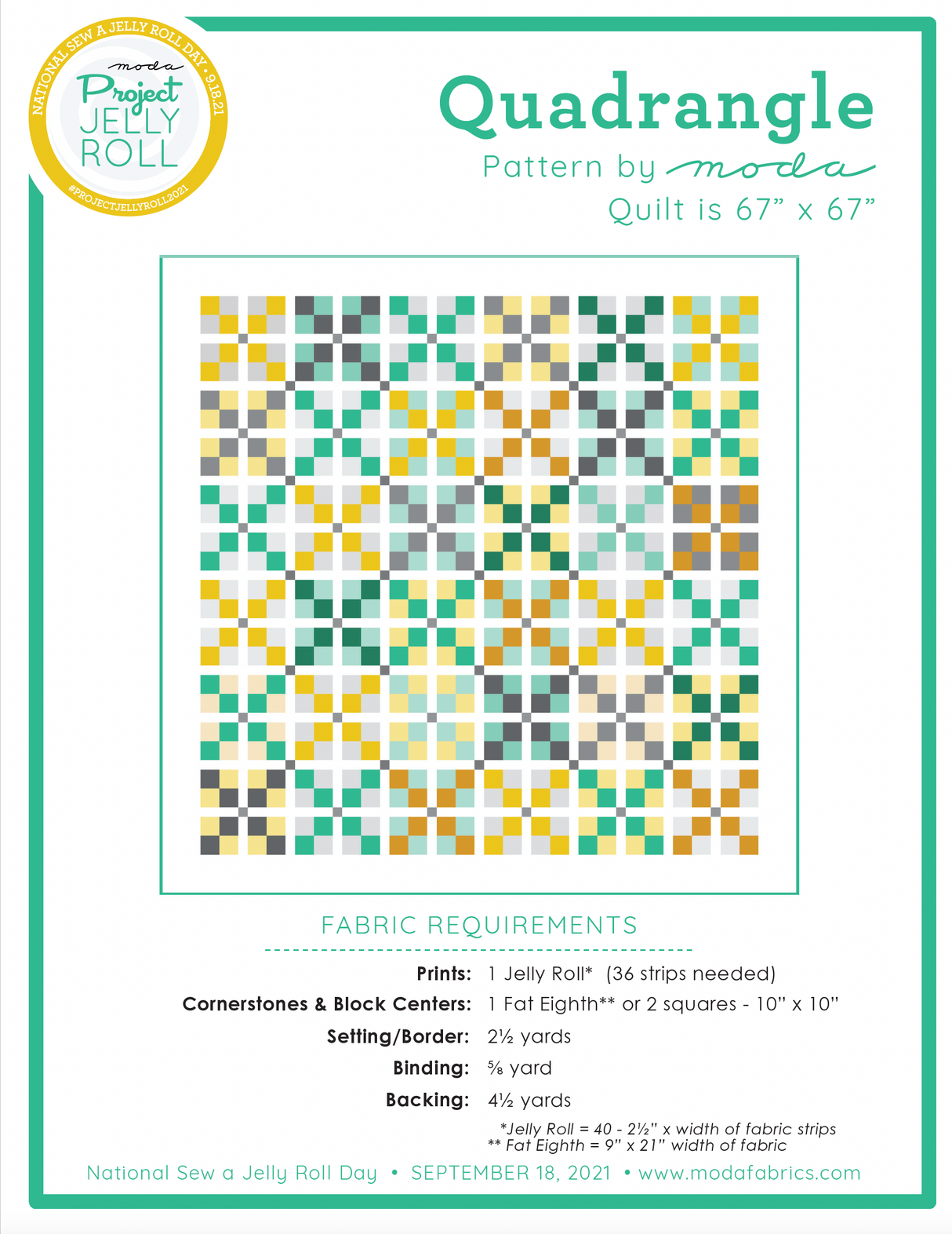 Quadrangle Free Download pattern Free Download pattern