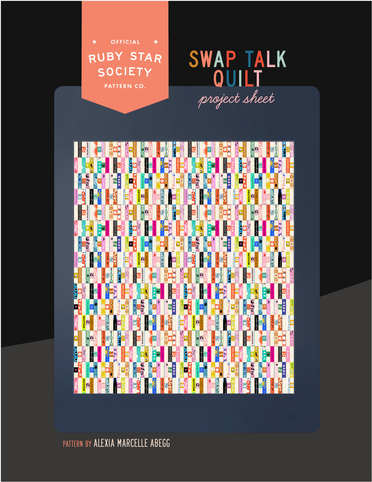 Swap Talk Pattern Free Download PDF Pattern by Moda - 2 Sizes