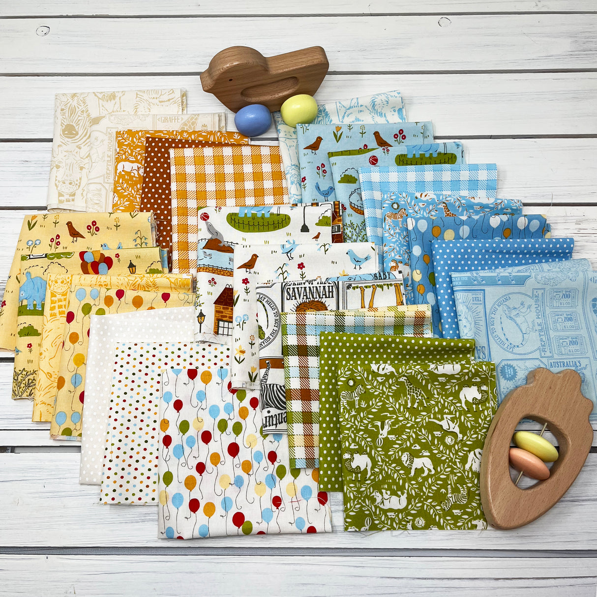 Animal Park Fun Layer Cake by Stacy Iest Hsu 20960LC For Moda Fabrics