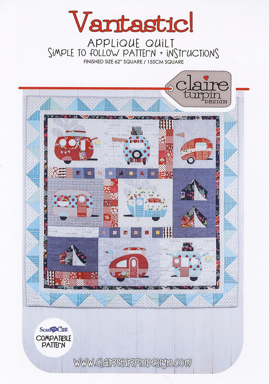 Vantastic Quilt Pattern ....by Claire Turpin for Creative Abundance