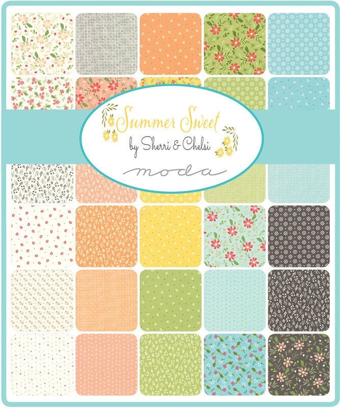 Summer Sweet Daisy Dot Tonal Ivory Yardage 37584-14