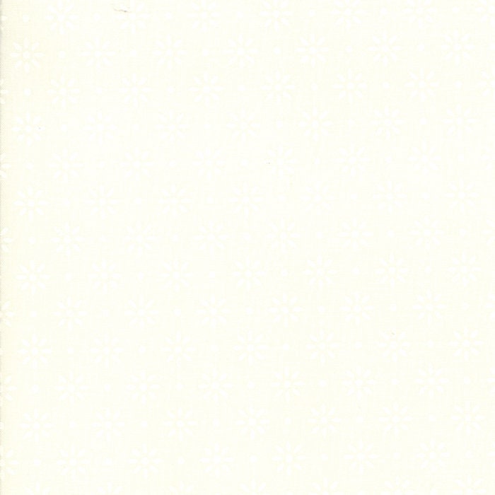 Summer Sweet Daisy Dot Tonal Ivory Yardage 37584-14