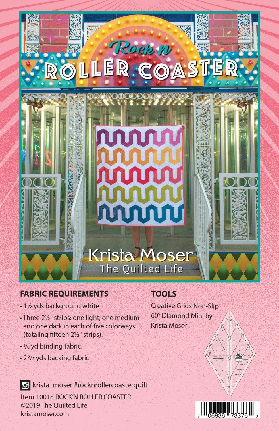Rock N Roller Coaster TQL10018 - PAPER PATTERN-only By Krista Moser