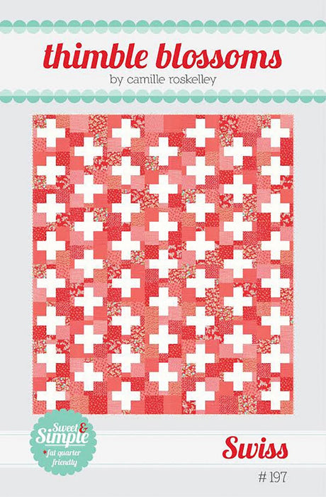 Swiss quilt pattern by Thimble Blossoms sewing pattern TBL197