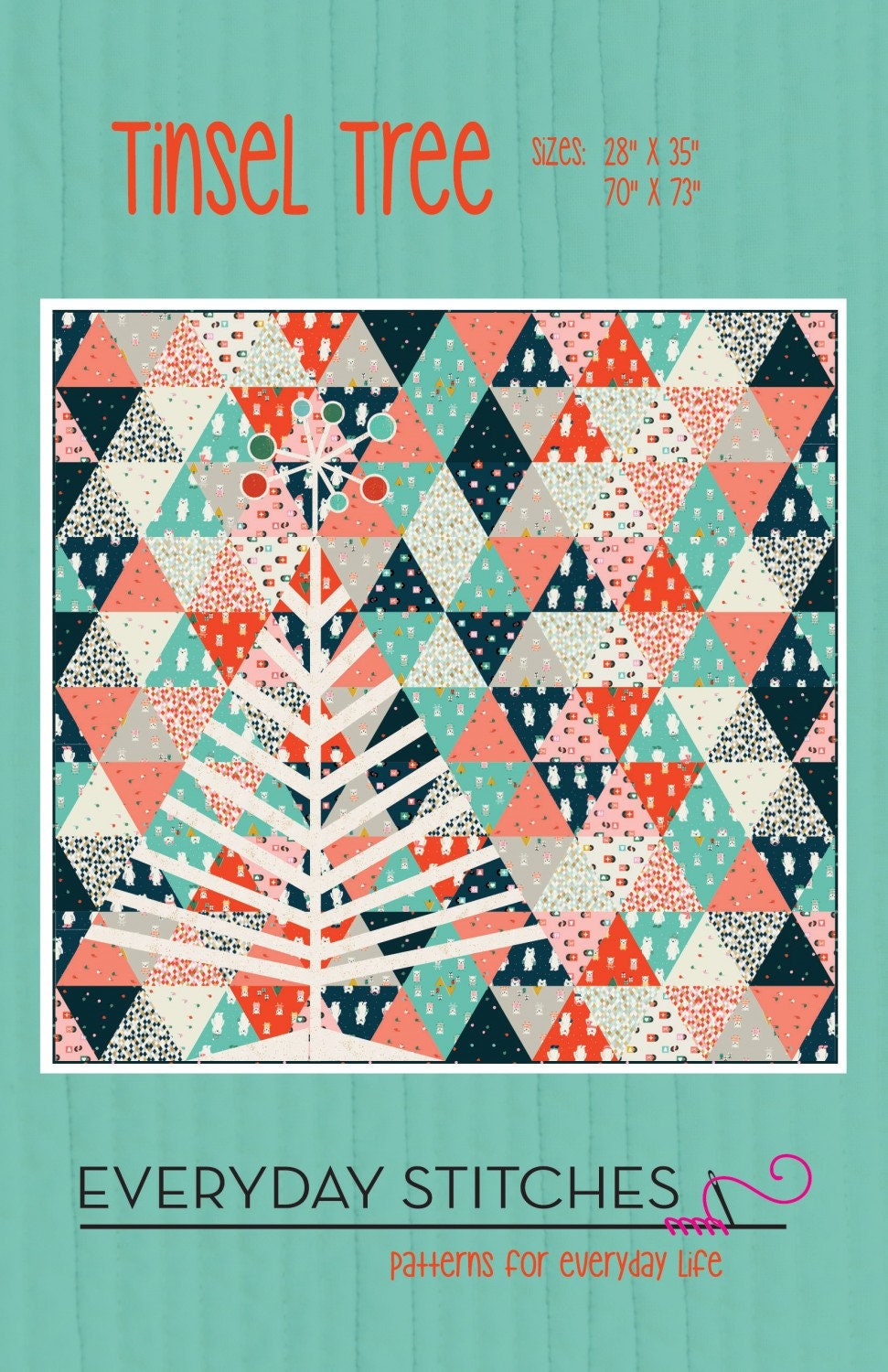Tinsel Tree Quilt Pattern ES-TIN-501