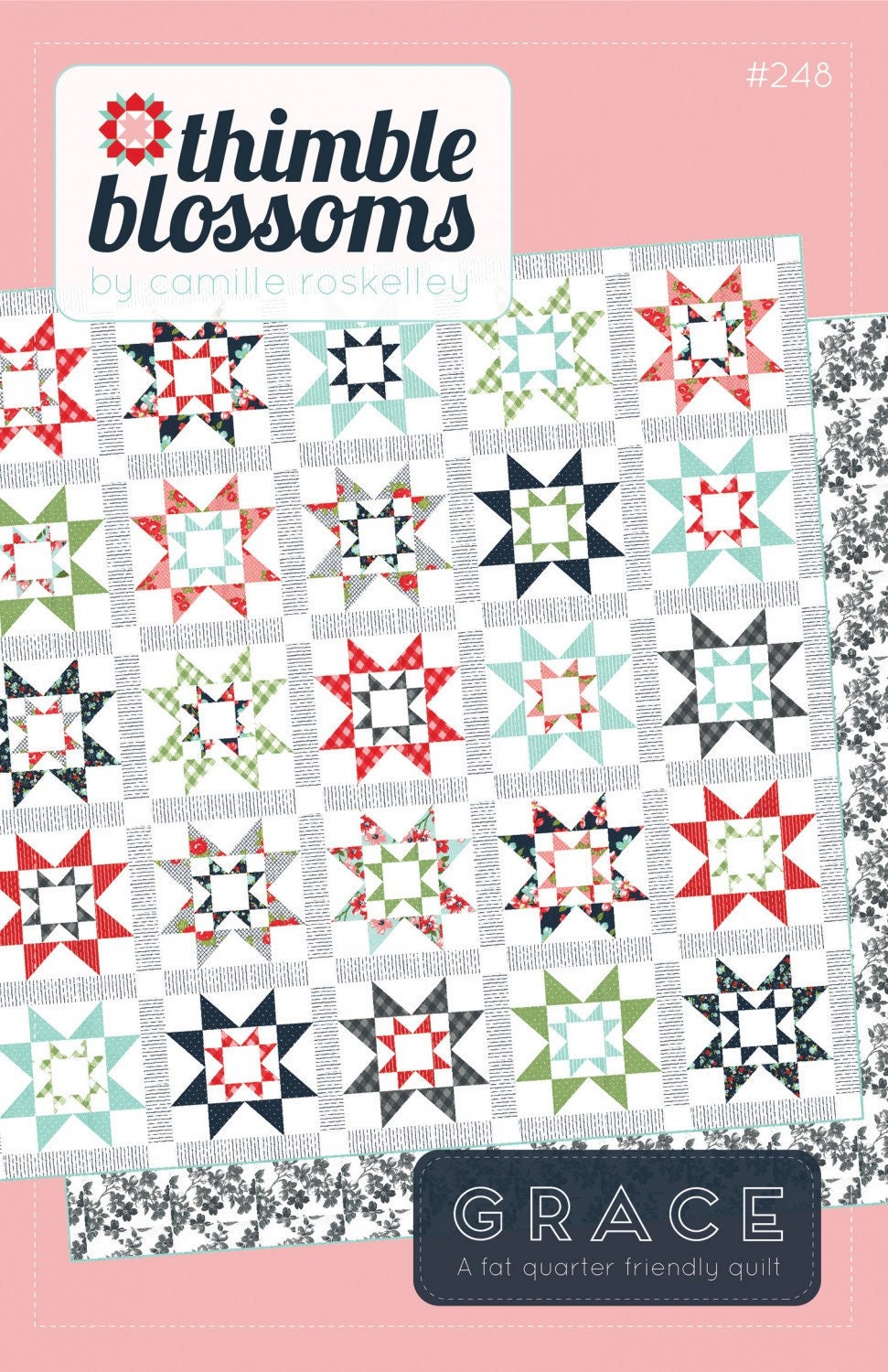 Grace quilting pattern TBL248 by Thimble Blossoms