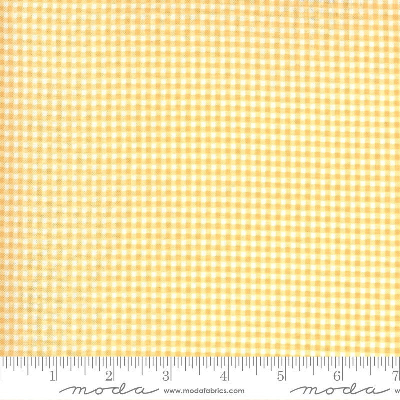Kitty Corn Gingham Candy Corn Yardage 31177-14 by Urban Chiks for Moda Fabrics sold in 1/2 yard increments
