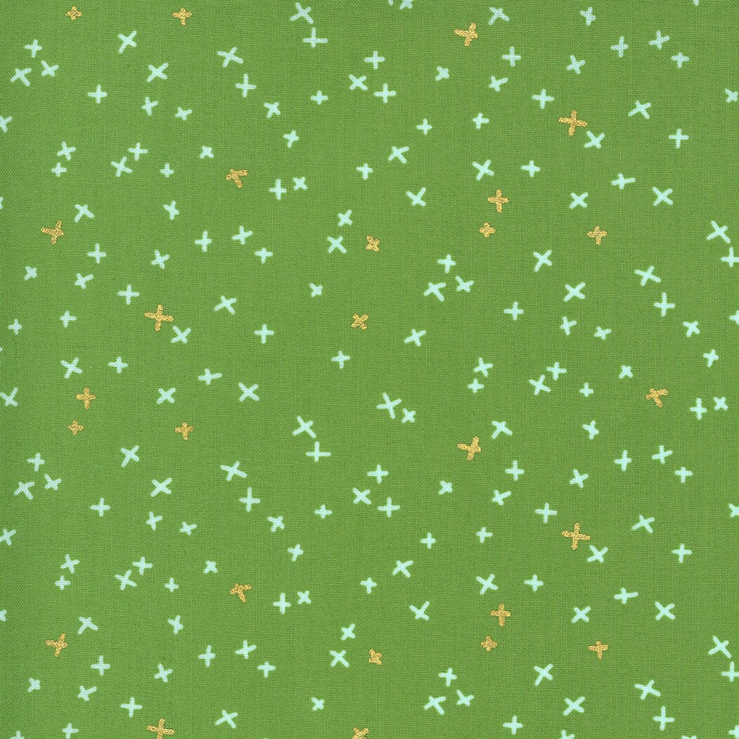 Dance in Paris Swing Grass Yardage 1745-15M Day in Paris by Zen Chic for Moda Fabrics sold in 1/2 yard increments