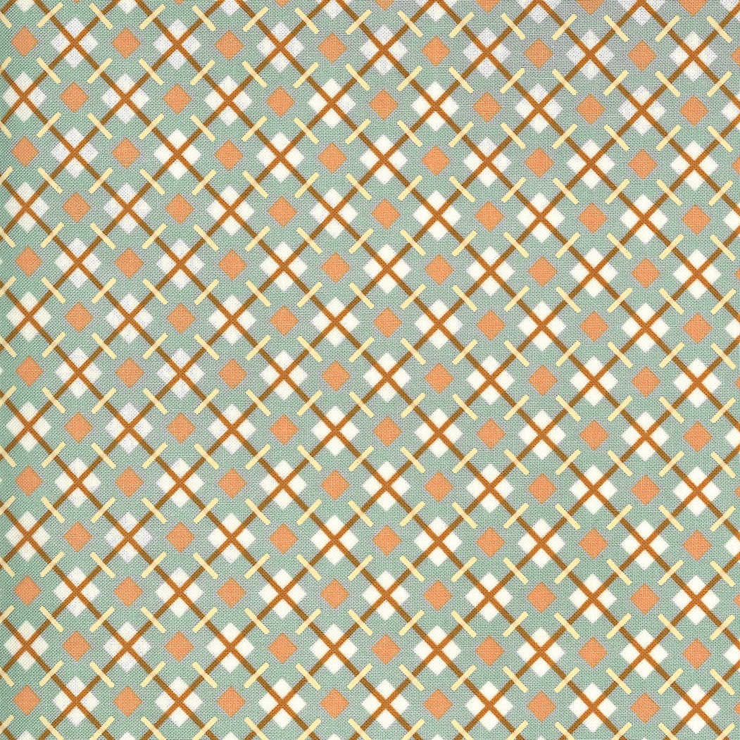 Kitty Corn Party Plaid Goblin Yardage 31174-15 by Urban Chiks for Moda Fabrics
