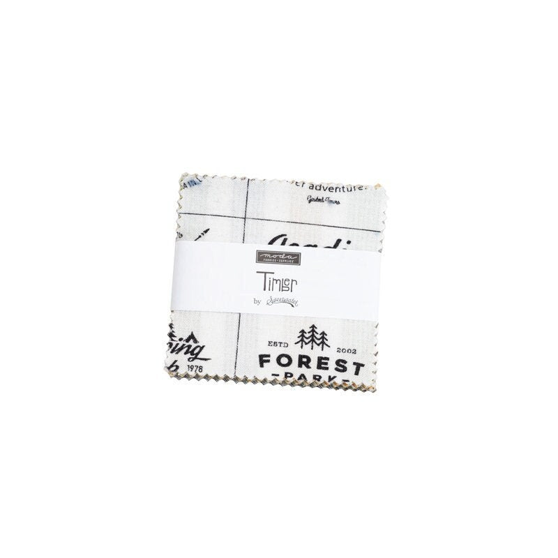 Timber 2.5" Mini Charm 55550MC By Sweetwater for Moda Fabrics bin 41