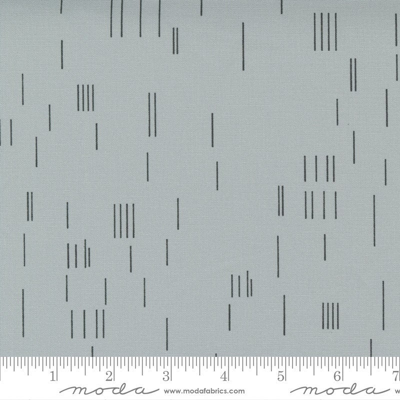 Modern Background More Strokes Zen Grey Yardage 1764-24 by Zen Chic for Moda Fabrics Sold by 1/2 yard Increments