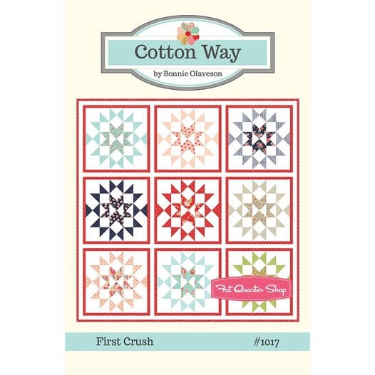 First Crush Paper Pattern by Bonnie Olaveson of Cotton Way CW1017