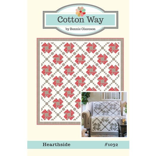 Hearthside Paper Pattern by Bonnie Olaveson of Cotton Way CW1032