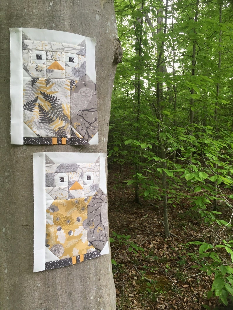 Owls See You Quilt Pattern WS26 by Wendy Sheppard Printed Pattern Only 49 x 58 inches