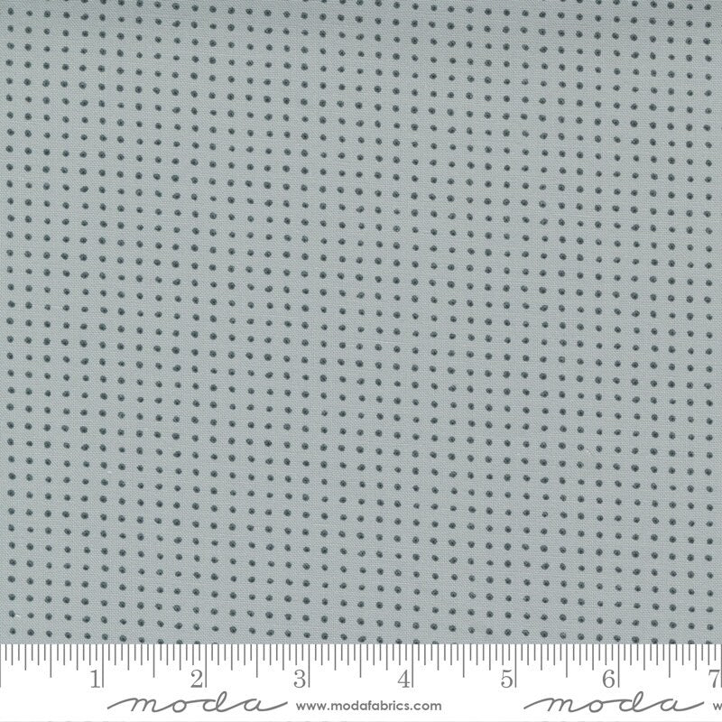Modern Background More Dot-Dot Zen Grey Yardage 1768-15 by Zen Chic for Moda Fabrics Sold by 1/2 yard Increments