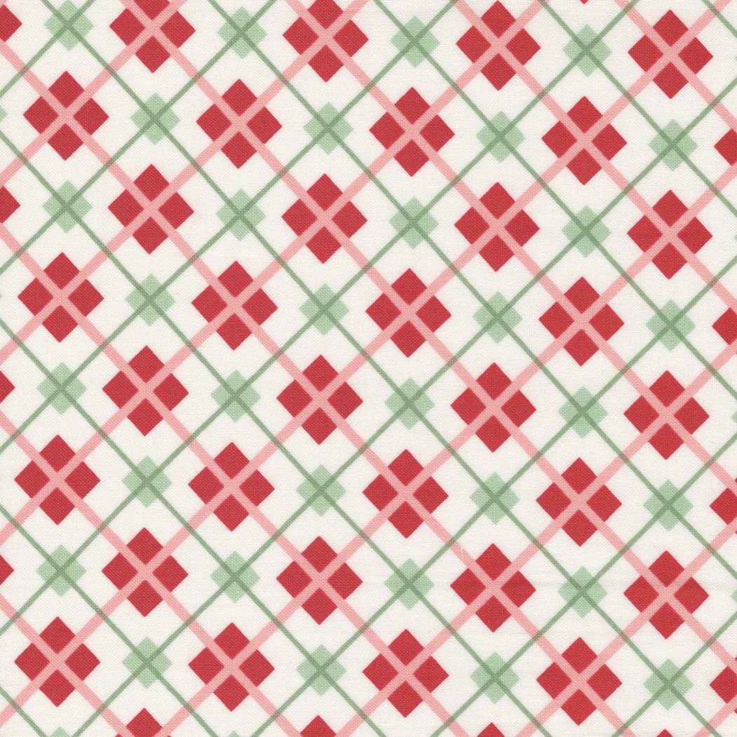 Holly Jolly Mini Charm 42 - 2.5" squares 31180MC by Urban Chiks for Moda Fabrics Moda Precut squares