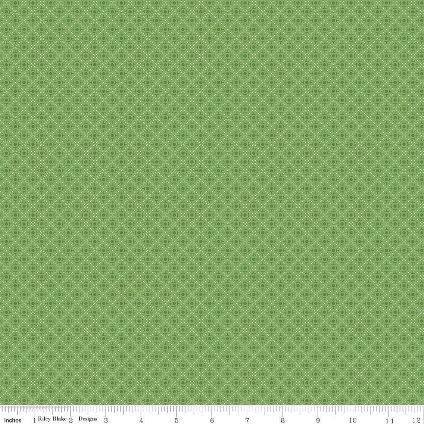 Bee Plaids Green Bee Plaids Bushel C12030-Green by Lori Holt for Riley Blake Sold in 1/2 yard increments cut continuously