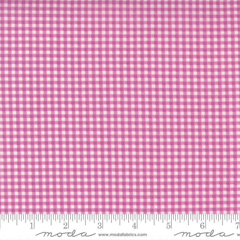 Seashore Drive Picnic Violet Yardage 37626-13 by Sherri and Chelsi for Moda Fabrics Sold in 1/2 Yard Increments Cut Continuously